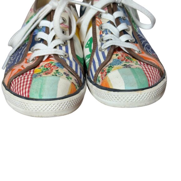 Coach patchwork sneakers Daphney style Size 7M - Picture 3 of 5